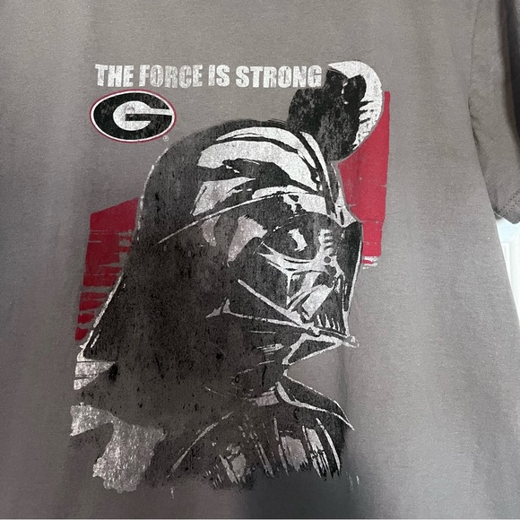 GA Bulldogs Darth Vader T-shirt - Picture 3 of 4